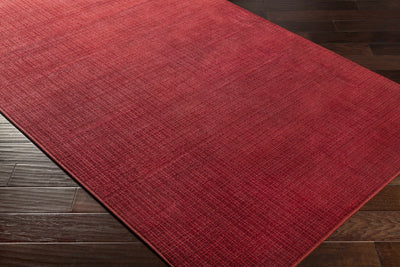 Custom Size Gunther Red Hand Loomed Rug