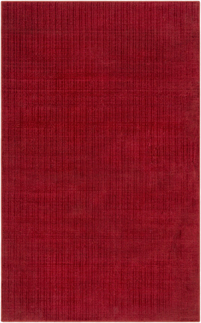 Custom Size Gunther Red Hand Loomed Rug