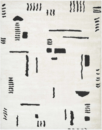 Sample Winda Black & White Area Rug