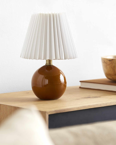 Granjenal Dark Brown Ceramic Table Lamp