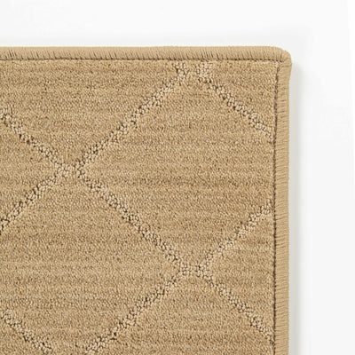 Custom Size Hawkins Dark Beige Diamond Rug