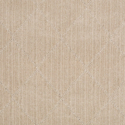 Custom Size Hawkins Beige Diamond Rug