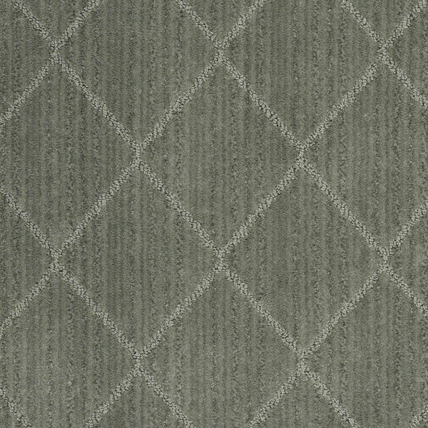 Custom Size Hawkins Green Diamond Rug