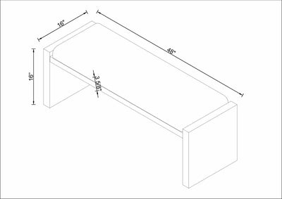 Herbsleben Bench