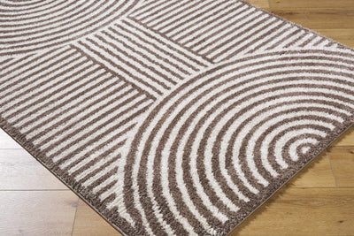 Allard Brown Washable Area Rug