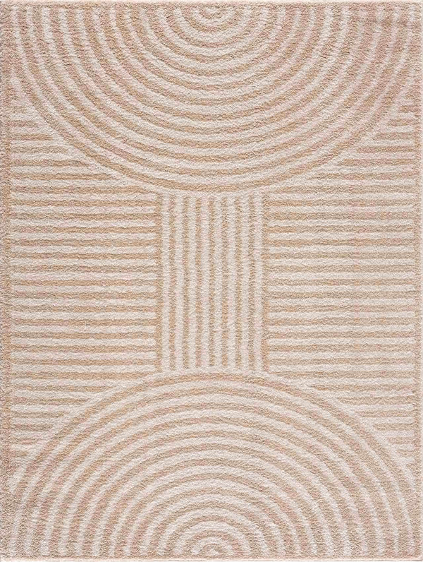 Allard Beige Washable Area Rug