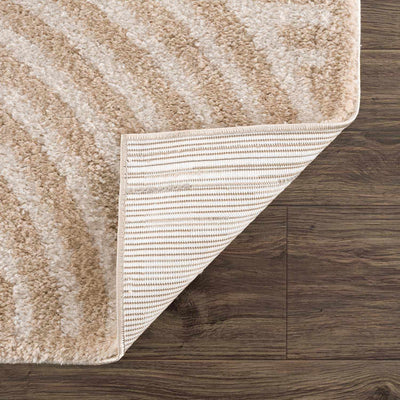 Allard Beige Washable Area Rug