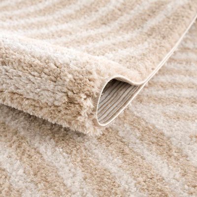 Allard Beige Washable Area Rug