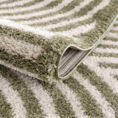 Allard Green Washable Area Rug