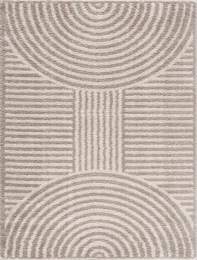 Allard Gray Washable Area Rug