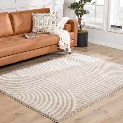 Allard Gray Washable Area Rug