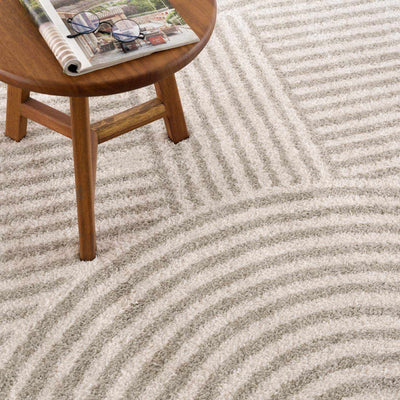 Allard Gray Washable Area Rug