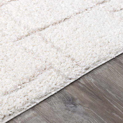 Andia Plush Grid Rug - Clearance