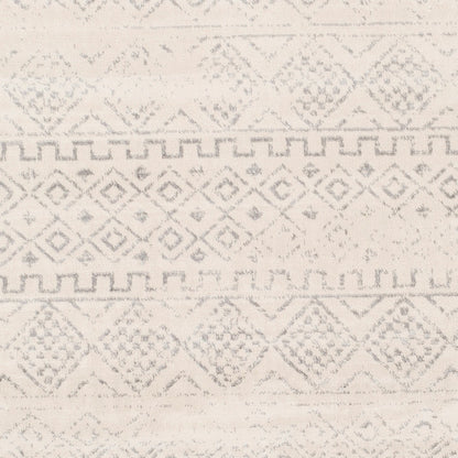 INDUJA Berber Modern High Pile Cream Area Rug Swatch