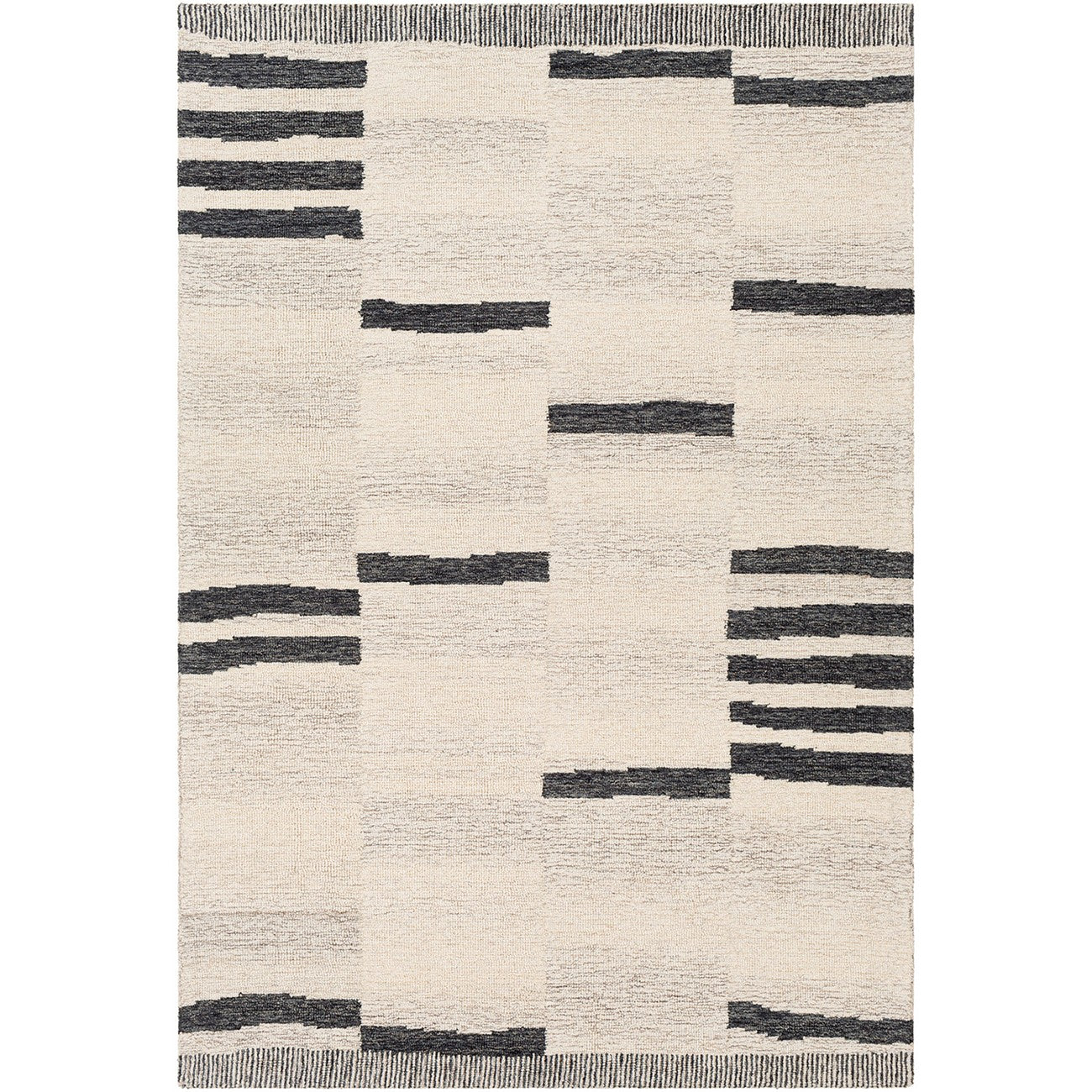 KAAYA Hand-Tufted Global Wool Beige Area Rug