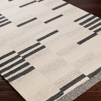 KAAYA Hand-Tufted Global Wool Beige Area Rug