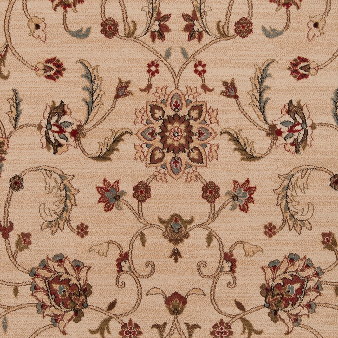 KABANI Scandi Traditional Boho Khaki Area Rug Swatch