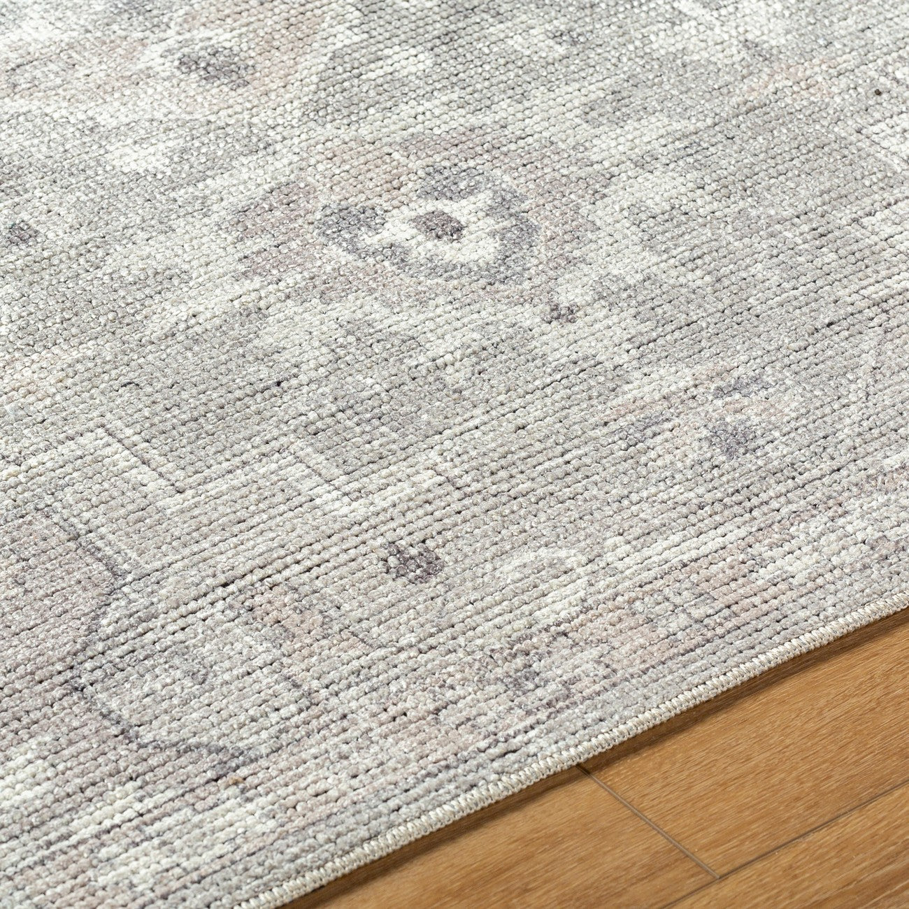 KRISHNA Becki Owens x Livabliss Vintage Traditional Oriental Boho Camel/Dark Brown Area Rug Texture
