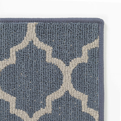 Custom Size Leora Dark Blue Rug