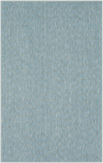 Custom Size Lucca Light Blue Textured Rug