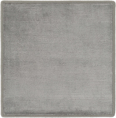 Custom Size Lori Light Gray Hand Loomed Rug