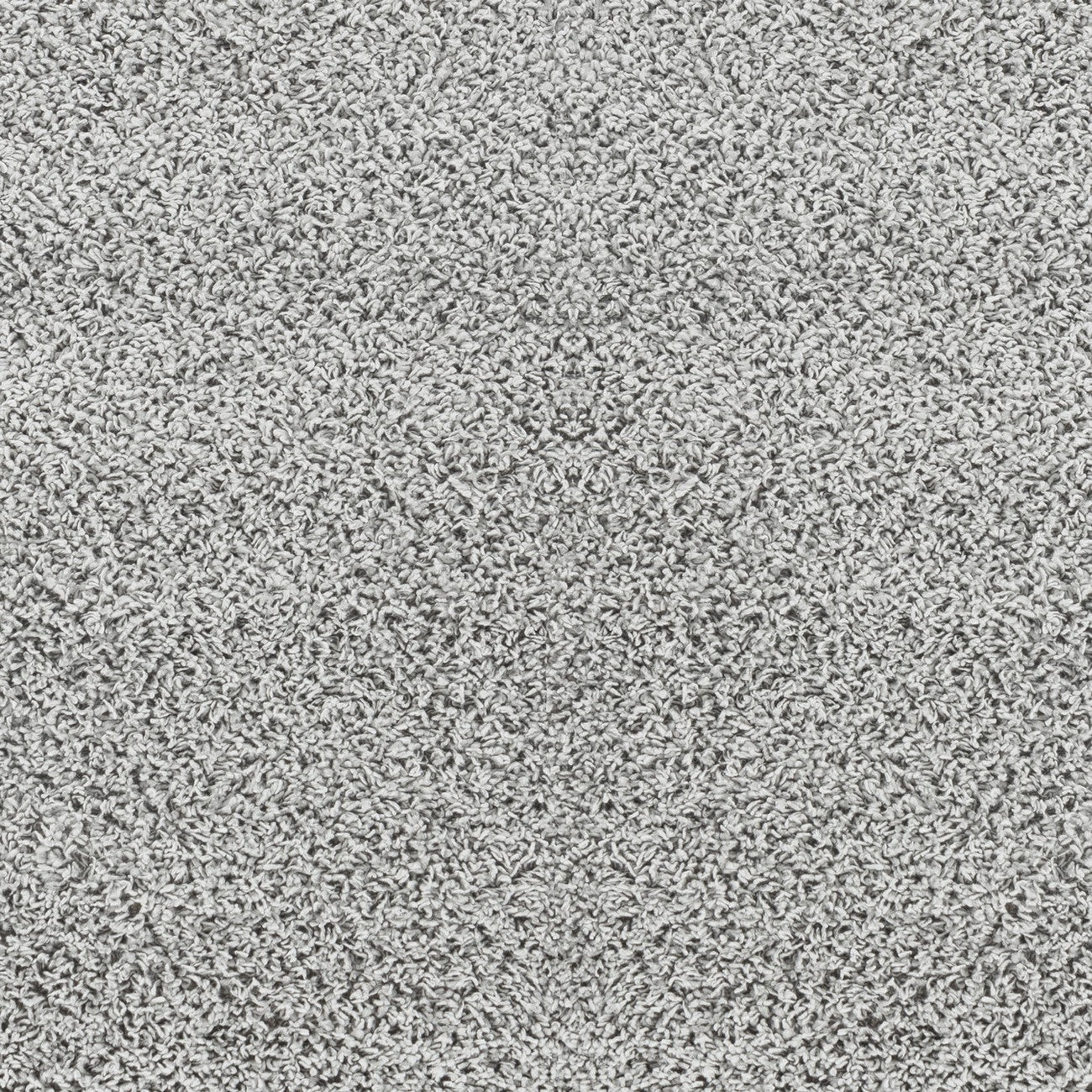 LILLY Shaggy Solid Color Plush Pile Grey Area Rug Swatch