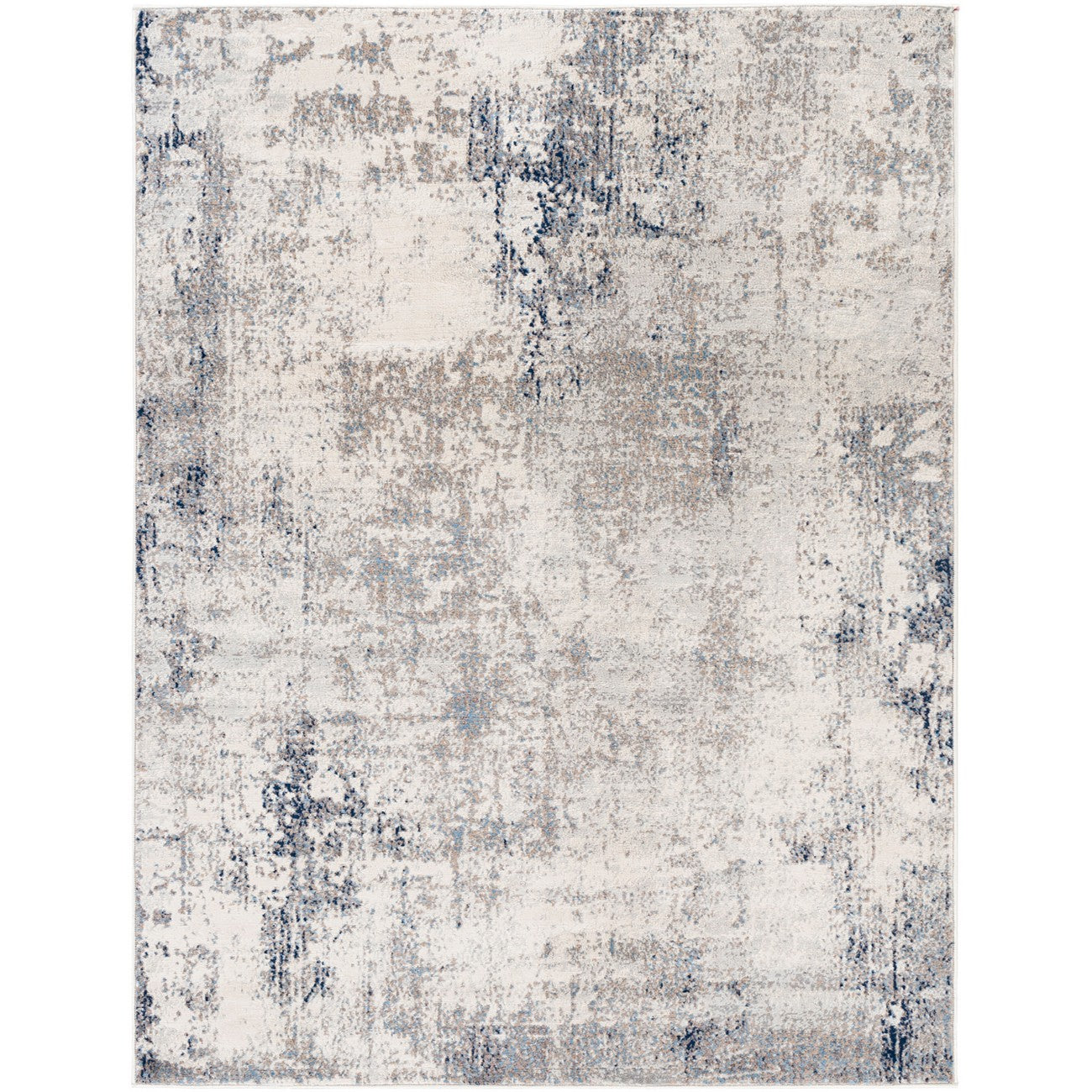 LOPIKA Abstract Modern Marble Grey Area Rug