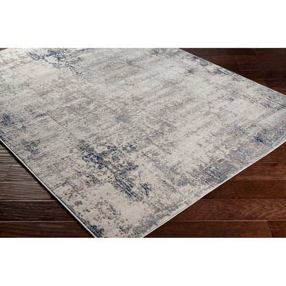 LOPIKA Abstract Modern Marble Grey Area Rug