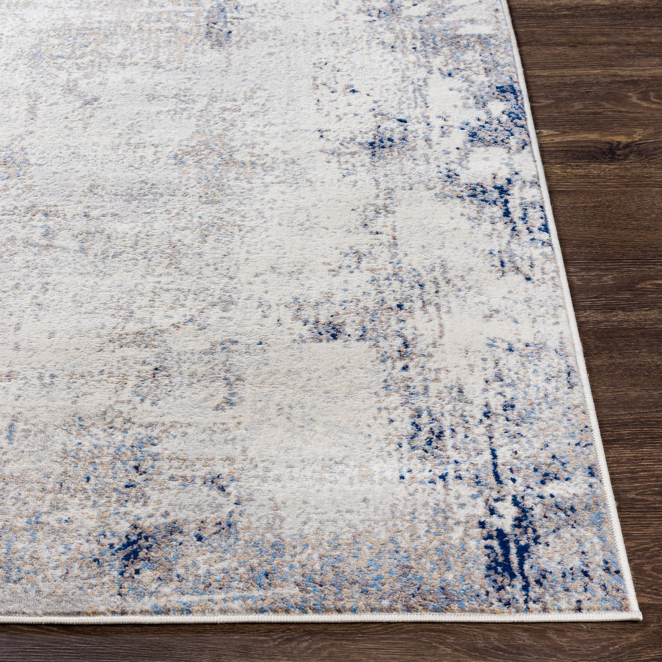 LOPIKA Abstract Modern Marble Grey Area Rug
