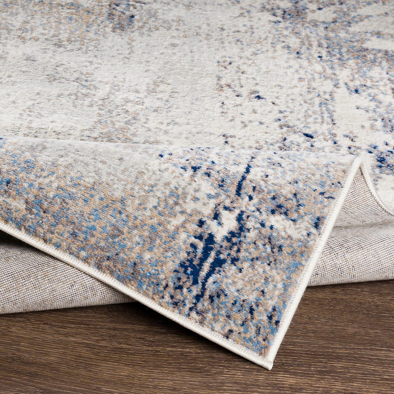 LOPIKA Abstract Modern Marble Grey Area Rug