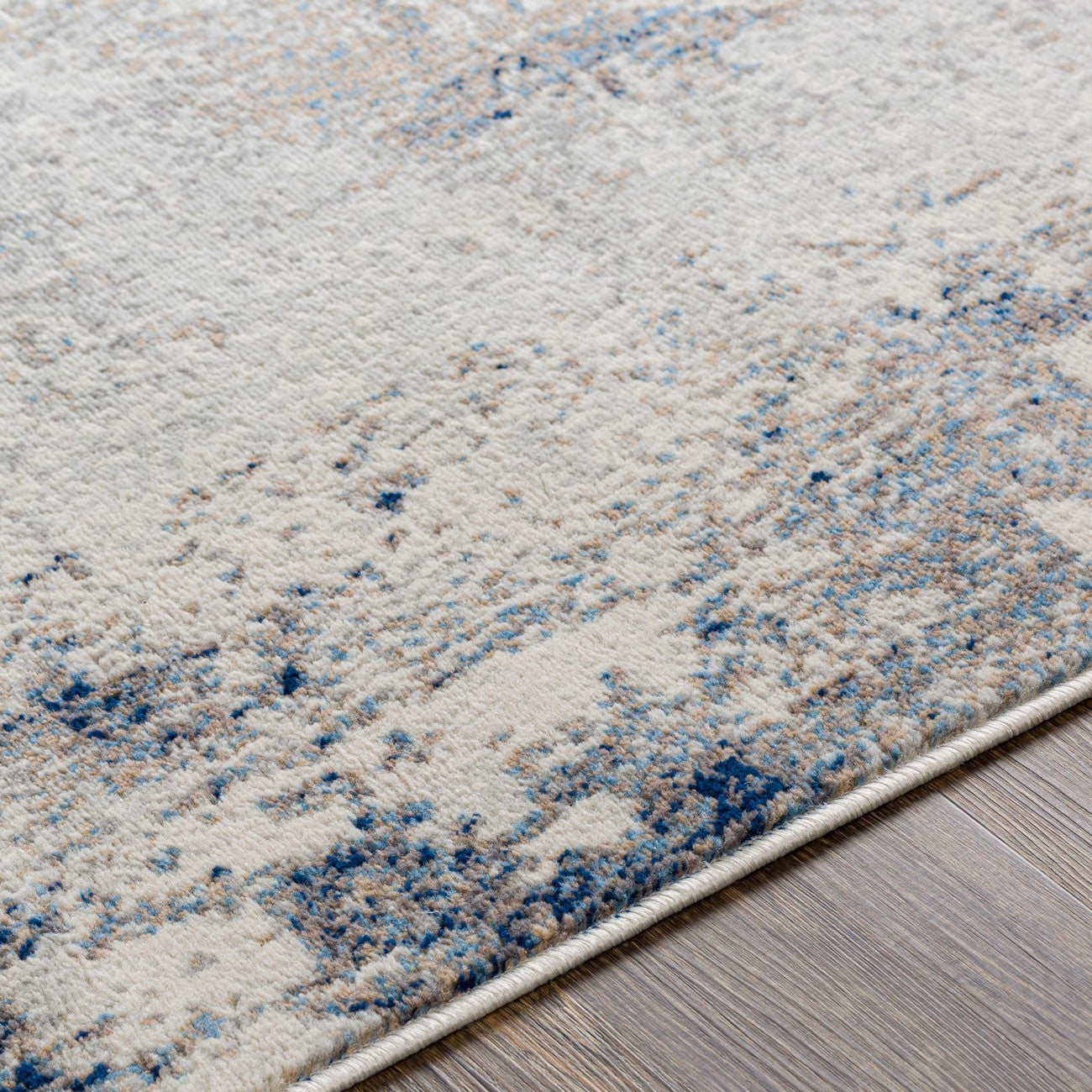 LOPIKA Abstract Modern Marble Grey Area Rug