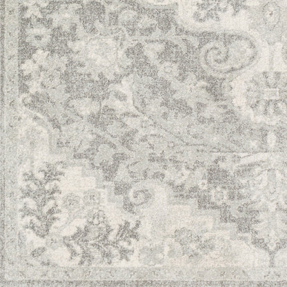 LOU Vintage Traditional Oriental Boho Black Area Rug