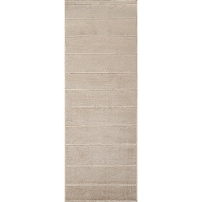 LUCIA Our PNW Home x Livabliss Scandi High Pile 2302 Ivory Area Rug Flat