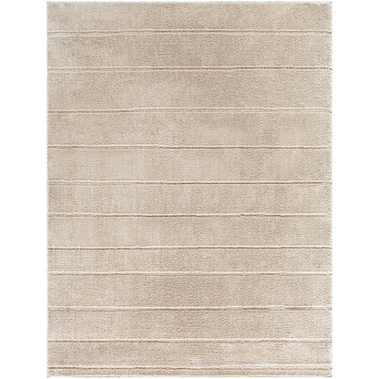 LUCIA Our PNW Home x Livabliss Scandi High Pile 2302 Ivory Area Rug Flat