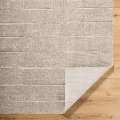 LUCIA Our PNW Home x Livabliss Scandi High Pile 2302 Ivory Area Rug Fold