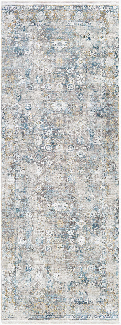 Meggett Distressed Viscose Area Rug