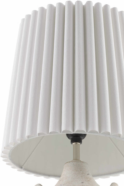 Marostica White Ceramic Table Lamp