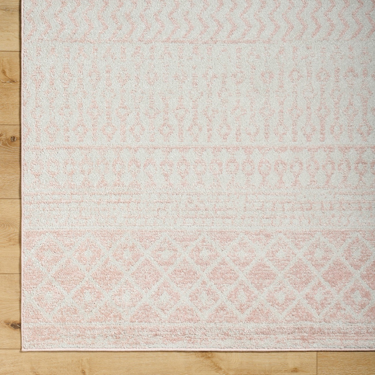 MILA Scandi Global Pink Area Rug