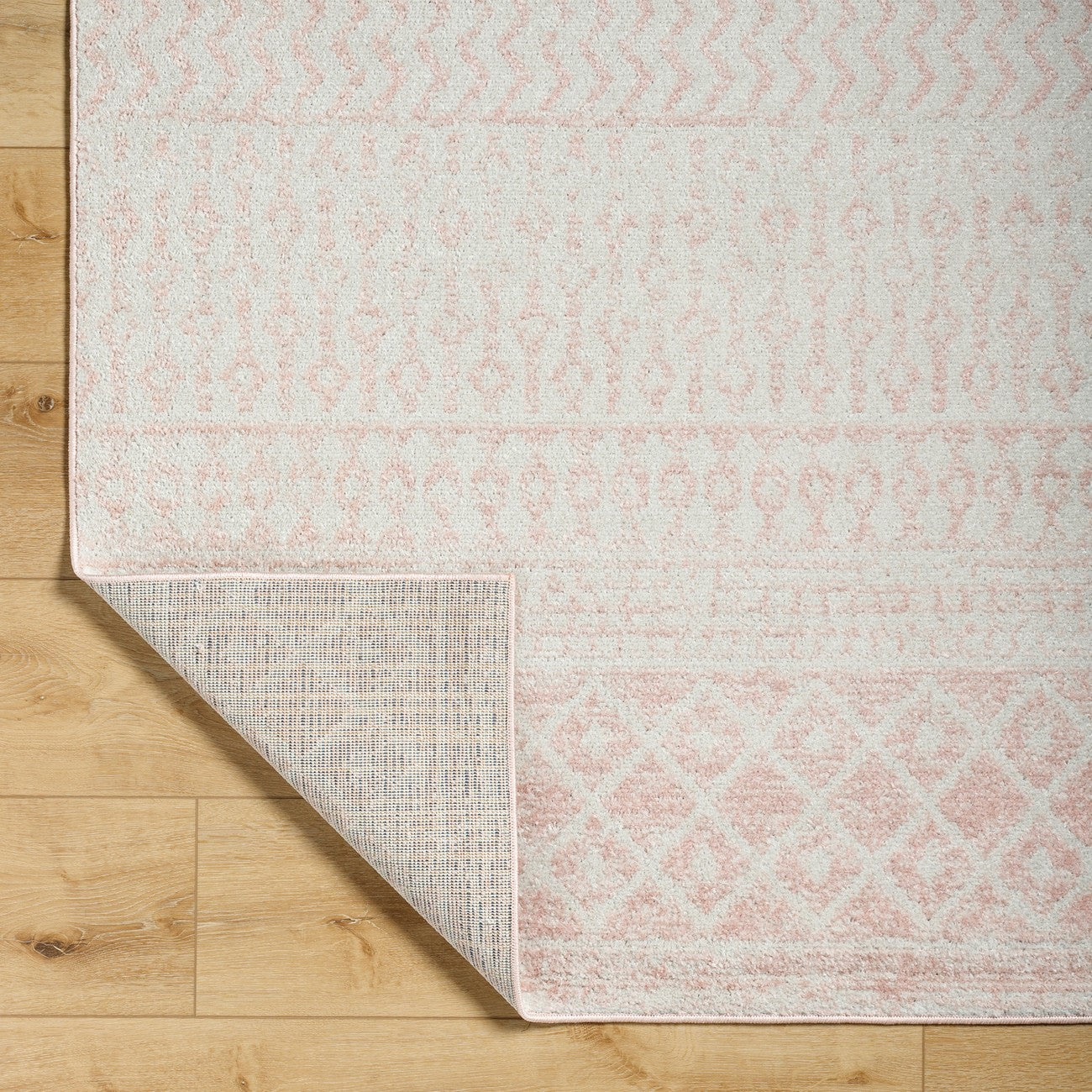 MILA Scandi Global Pink Area Rug
