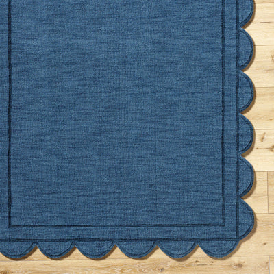 Sample Uhuro Blue Geometric Area Rug