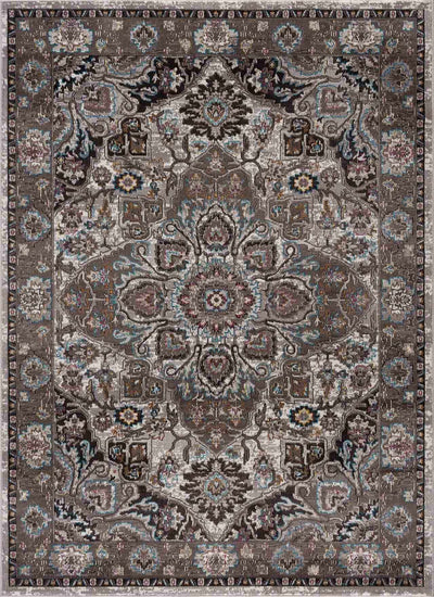 Mardin Brown Medallion Rug - Limited Edition