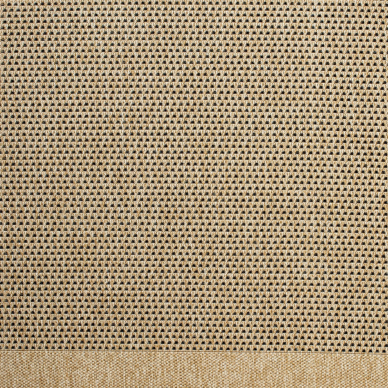 LORI Indoor & Outdoor Cottage Jute-Look Beige/Brown Area Rug Swatch