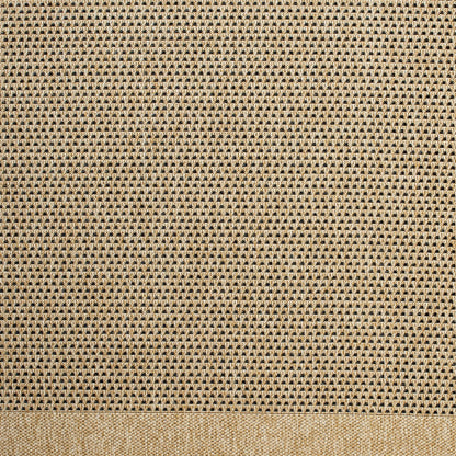 LORI Indoor & Outdoor Cottage Jute-Look Beige/Brown Area Rug Swatch