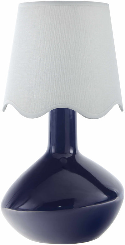 Neuenhagen Navy & White Ceramic Table Lamp