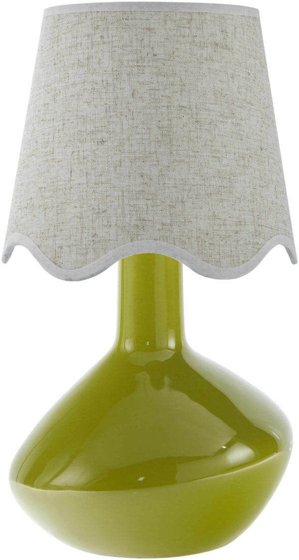 Neuenhagen Olive & Wheat Ceramic Table Lamp