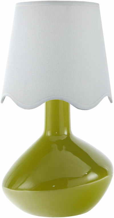 Neuenhagen Olive & White Ceramic Table Lamp