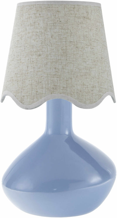 Neuenhagen Blue & Wheat Ceramic Table Lamp