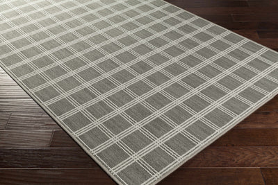 Custom Size Oretha Gray Checkered Rug