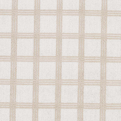 Custom Size Oretha Beige Checkered Rug