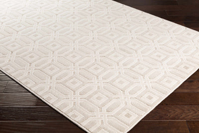 Custom Size Patrick Beige Geometric Rug